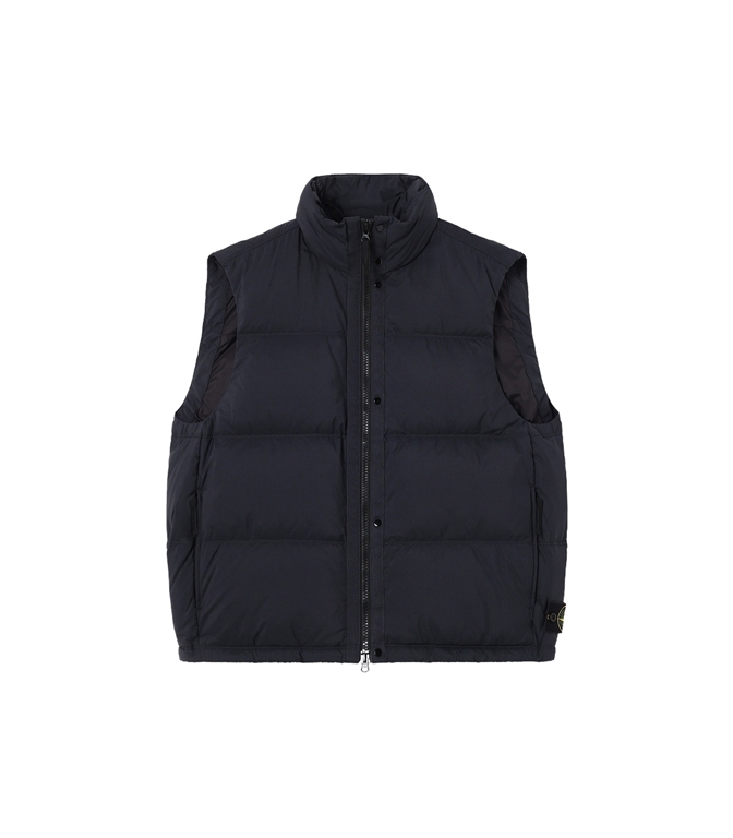 Stone Island - Gilet - matt ripstop cordura advanced fabrics blu